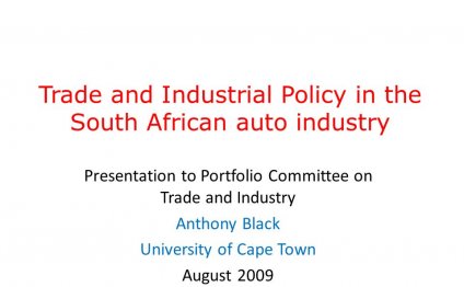 South African Auto industry